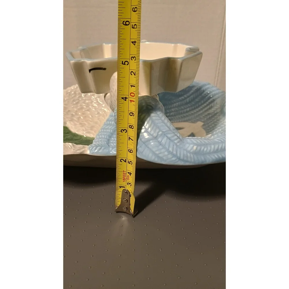 Slavic Treasures UNC Tar Heels Rameses Chip Dip Server  2003 Excellent  *Rare*